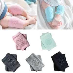 Baby-Crawling-Knee-Cap-Random-Colors Baby Crawling Knee Cap (Random Colors) (1 Pair)