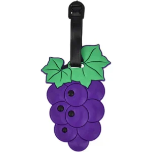 Cute Fruit Luggage Tag – Fun Travel ID Tag for Suitcases & Bags (Random Fruit)