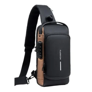 Men's Anti-Theft Chest Bag, Stylish Motorcycle & Casual Crossbody Backpack,